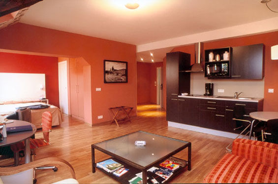 Mas Aparthotel Eu Bruselas Habitación foto