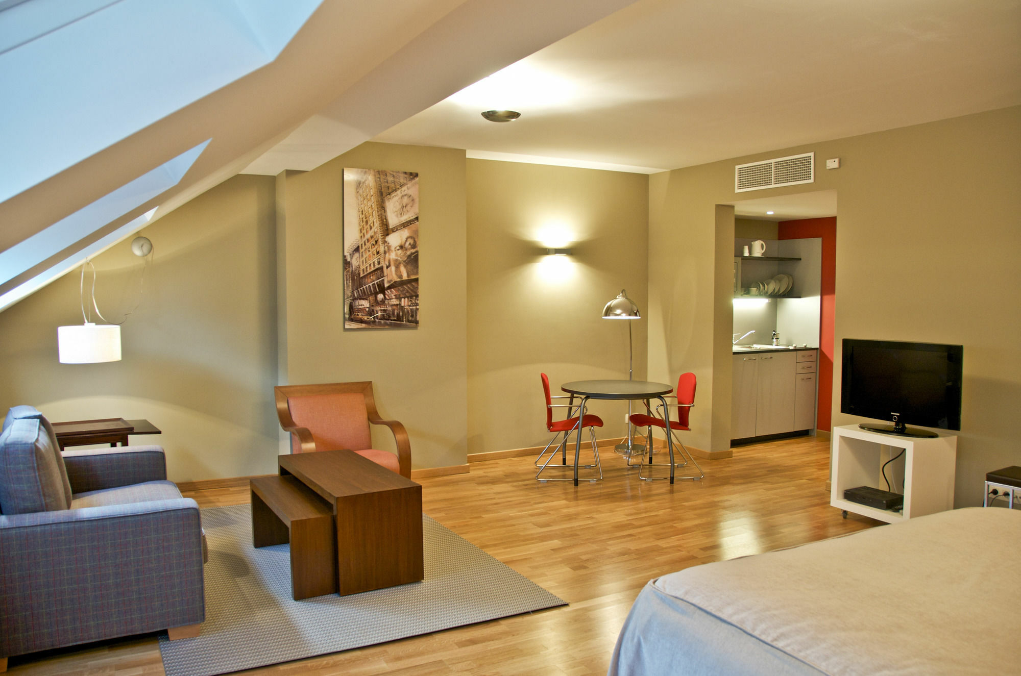 Mas Aparthotel Eu Bruselas Habitación foto